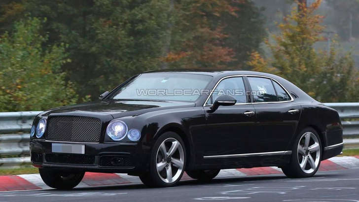 Bentley компанияси янгиланган Mulsanne моделини синовдан ўтказди