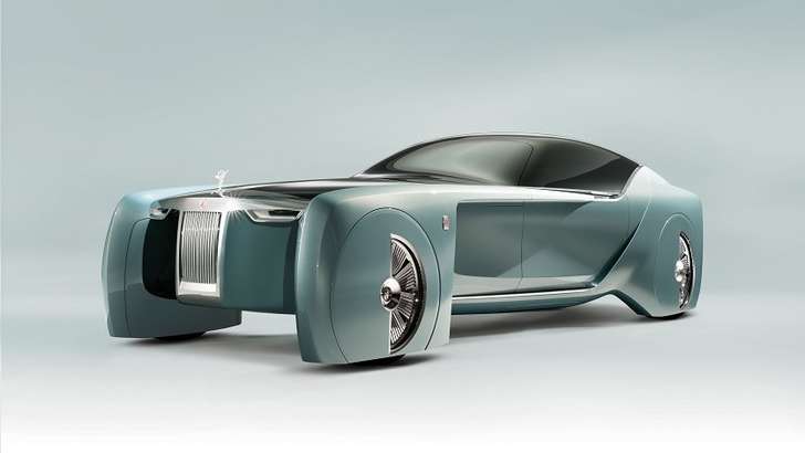 Rolls-Royce ғилдирак аркаси тўртбурчак бўлган нишона нусхани кўрсатди