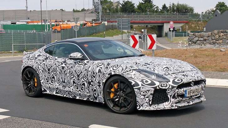 Янги Jaguar F-Type SVR суперкари Женевада расман намойиш этилади