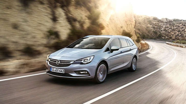 Opel Astra’нинг универсали 200 килограммга енгиллашди