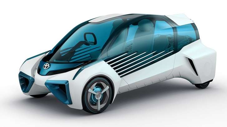 Toyota FCV Plus водородли концепти