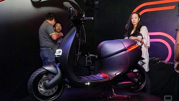 Тайван компанияси тезкор скутер ясади