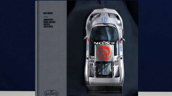 Bugatti EB110 tarixi kitobining birinchi nusxasi 46 000 dollarga sotildi